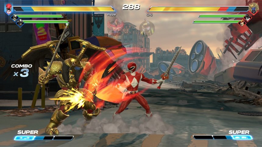 Power Rangers: Battle for the Grid PS4