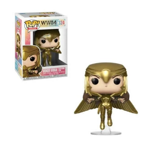 Funko POP! WW84: Wonder Women Golden Armor Flying #324