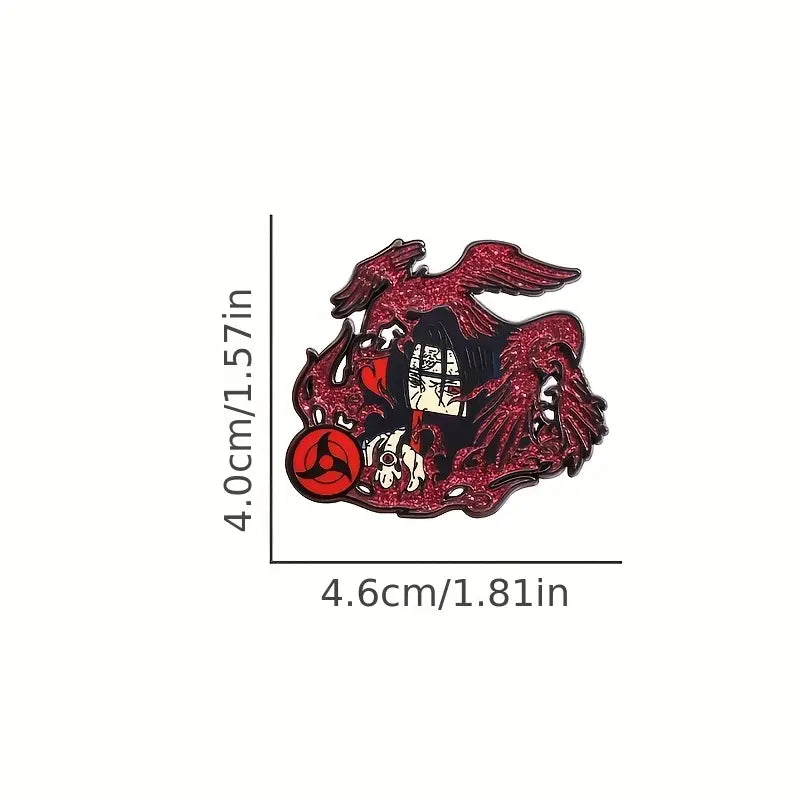 Itachi Uchiha (Glitter) Enamel Pin