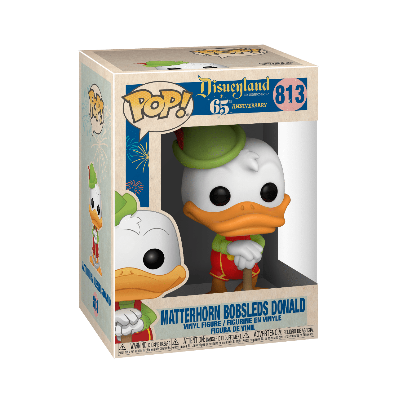 Funko POP! Disney: Matterhorn Bobsleds Donald #813