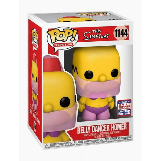 Funko Pop! The Simpsons - Homer as Belly Dancer #1144 (2021 Summer Convention Exclusive)