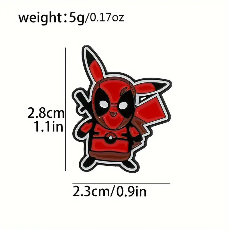 Deadpool x Pikachu Enamel Pin