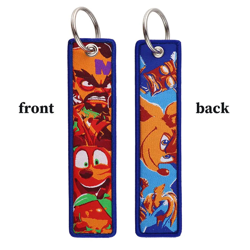 Crash Bandicoot Keytag