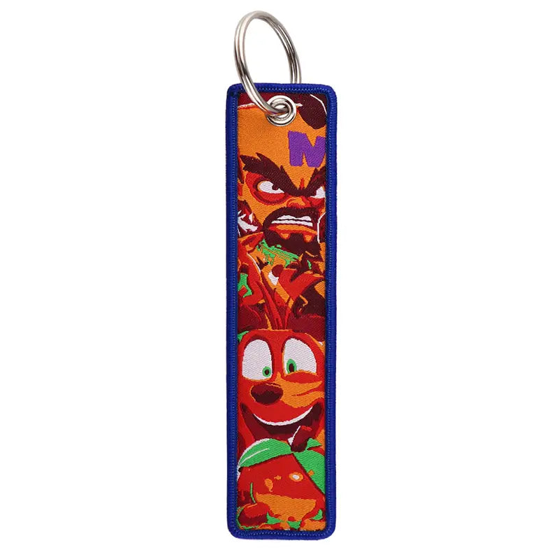 Crash Bandicoot Keytag