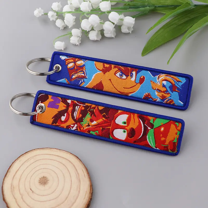 Crash Bandicoot Keytag