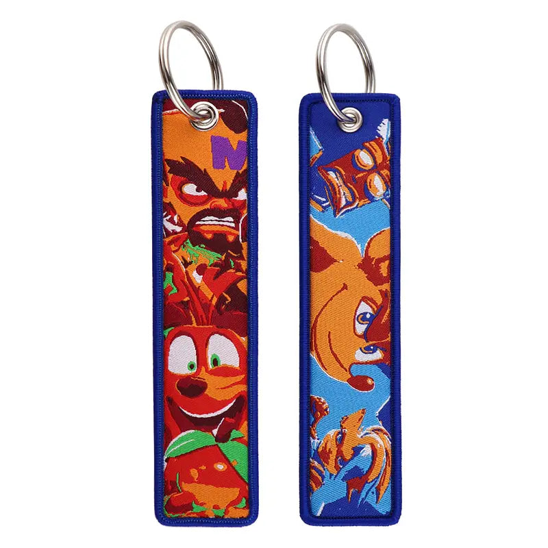 Crash Bandicoot Keytag