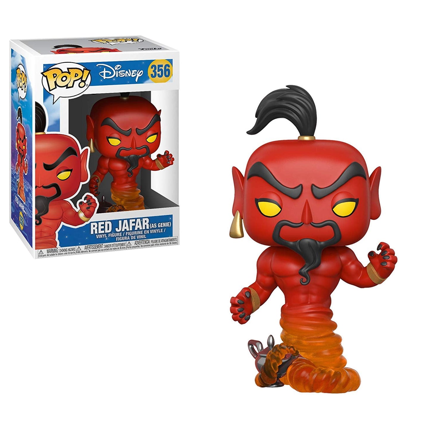 Funko POP! Disney: Aladdin - Red Jafar (As Genie) #356