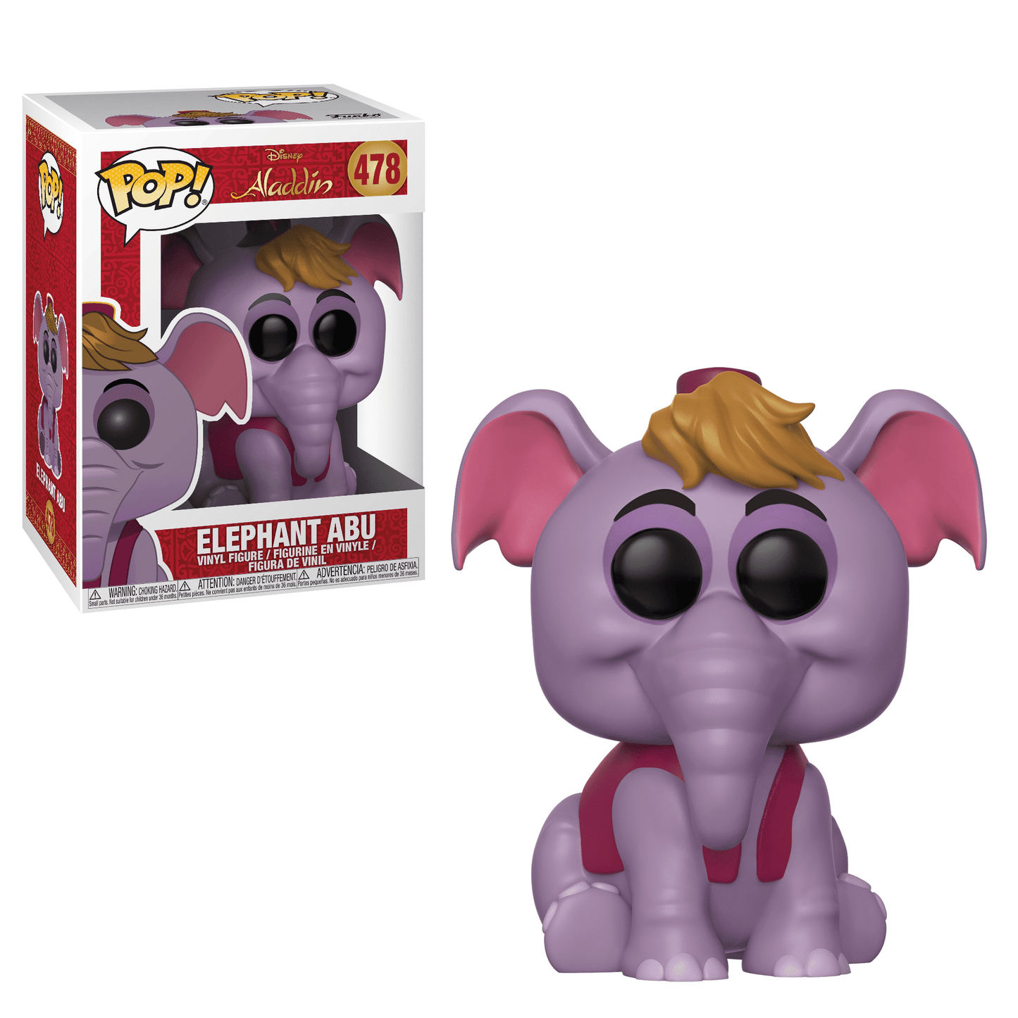 Funko Pop! Aladdin - Elephant Abu #478