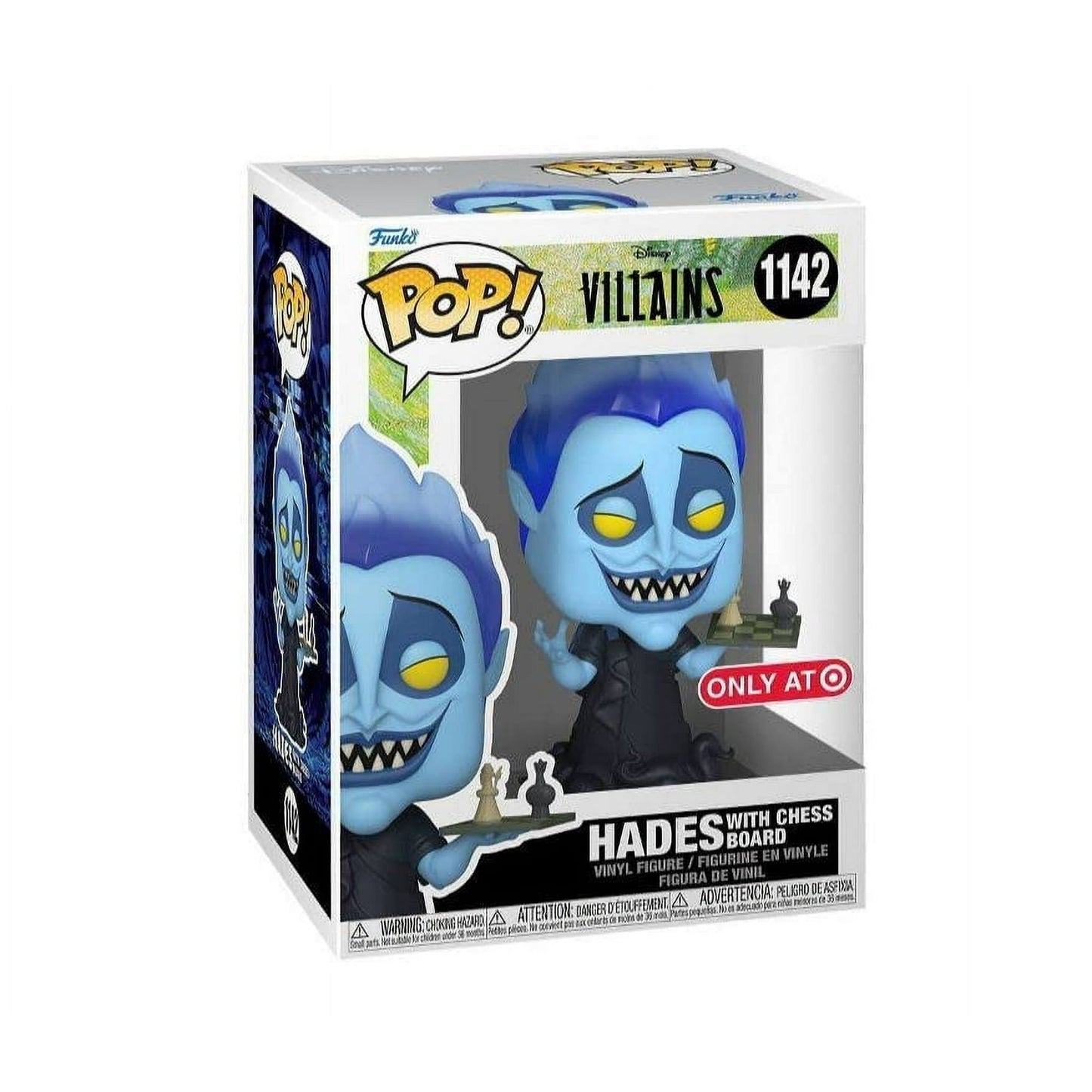 Funko POP! Disney Villains: Hades with Chess Board #1142