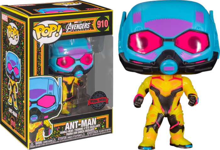 Funko POP! Marvel: Ant-Man Black Light (Glow-in-the-Dark)