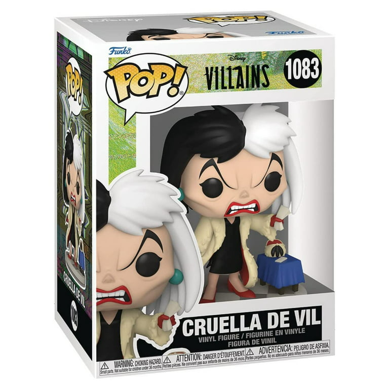 Funko Pop! 101 Dalmatians - Cruella de Vil Ultimate Disney Villains #1083