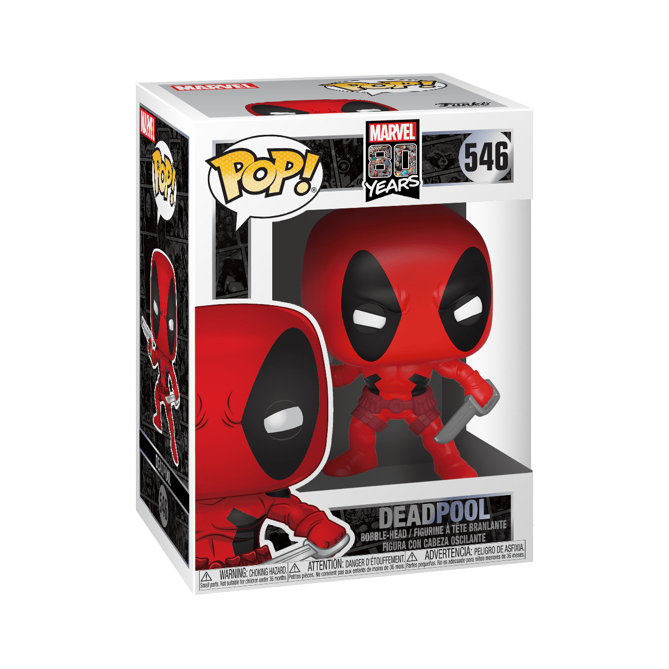 Funko POP! Marvel: Deadpool 80th - First Appearance - Deadpool