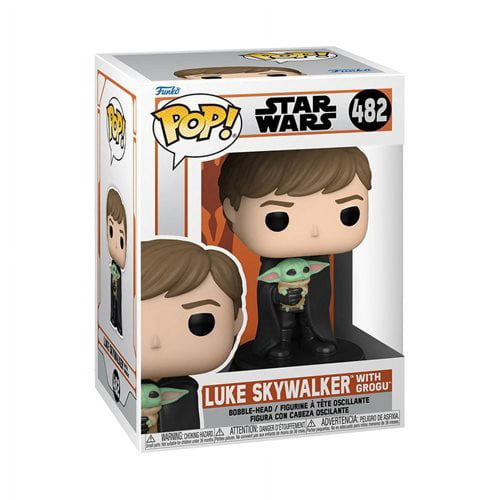 Funko POP! The Mandalorian: Luke Skywalker with Grogu #482