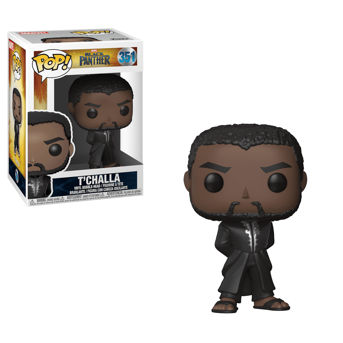 Funko POP! Marvel: Black Panther - T'Challa