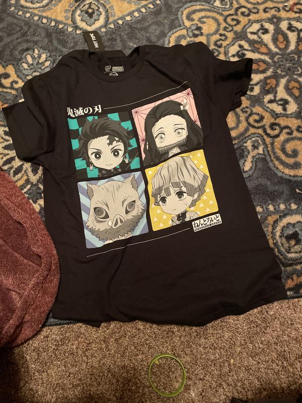 Demon Slayer: Kimetsu No Yaiba Nendoroid Group Grid T-Shirt