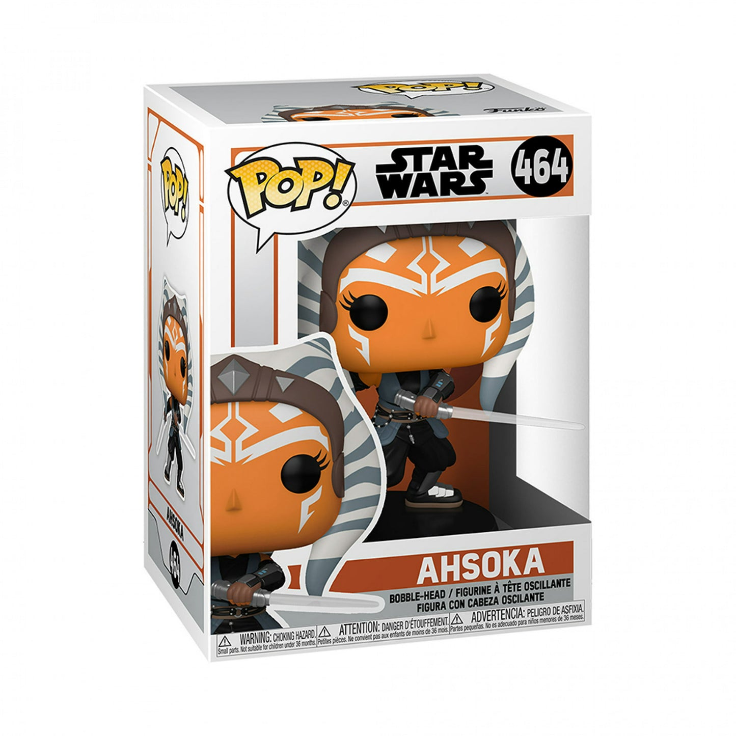 Funko POP! Star Wars: The Mandalorian - Ahsoka with Lightsabers #464