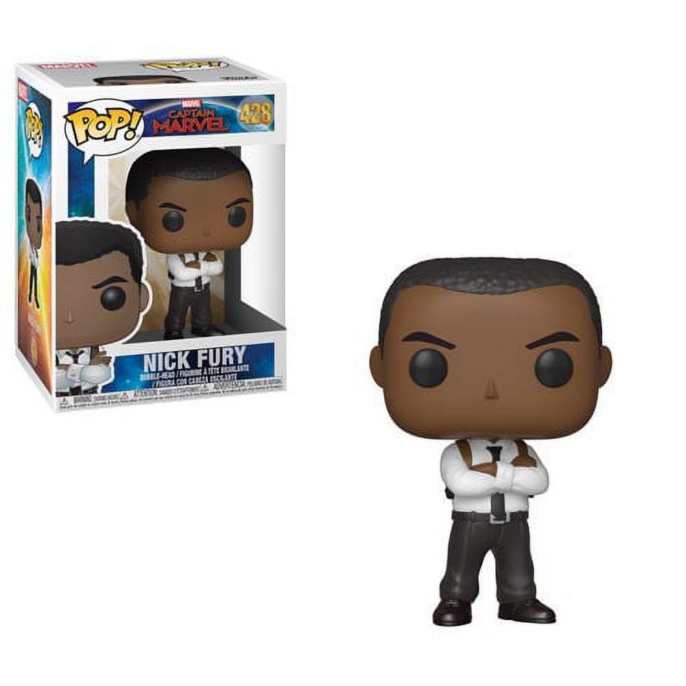 Funko POP! Marvel: Captain Marvel - Nick Fury