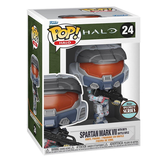 Funko POP! Halo: Spartan Mark VII with BR75 Battle Rifle #24