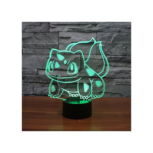 Bulbasaur Pokémon 3D Lamp