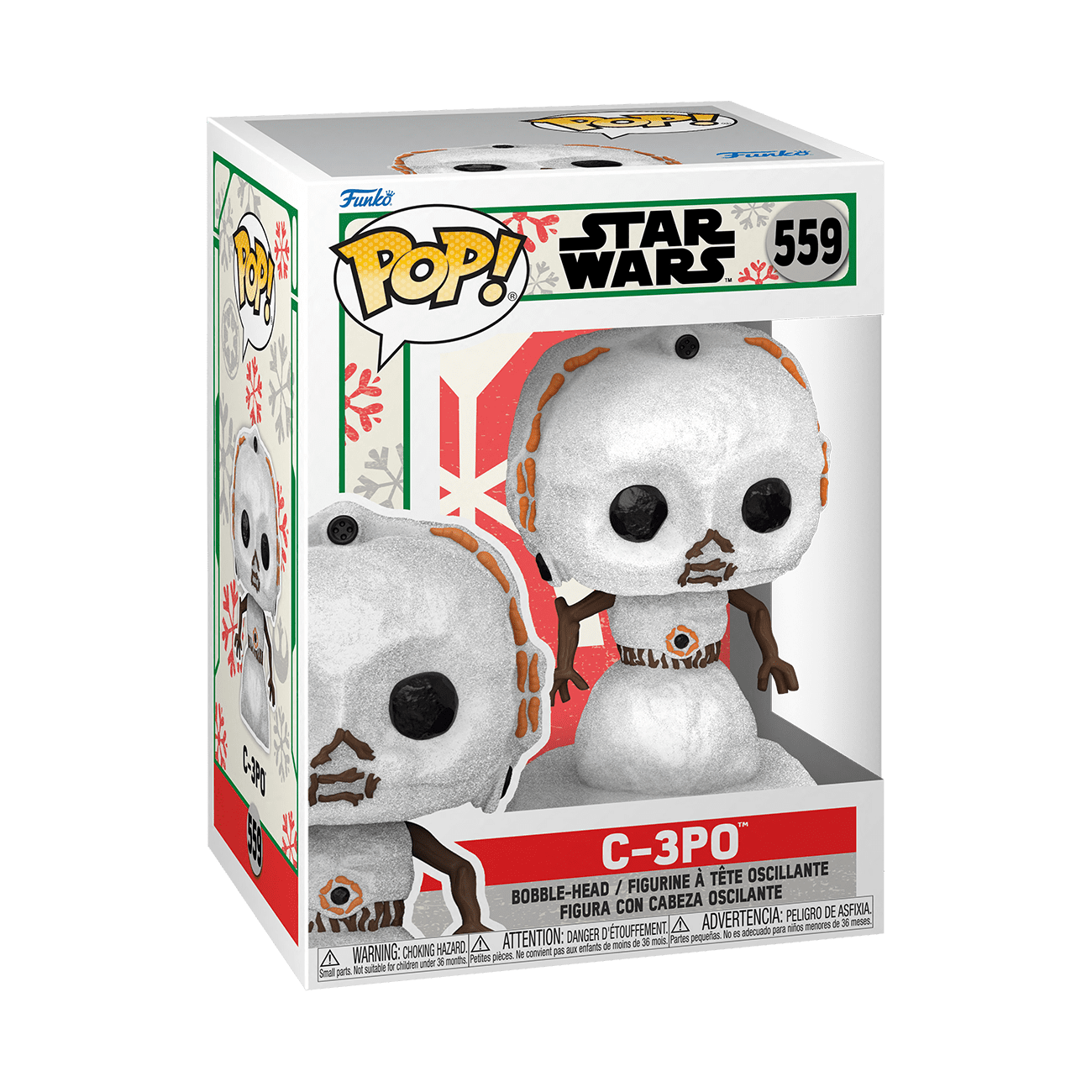 Funko POP! Star Wars: Holiday - C-3PO Snowman #559