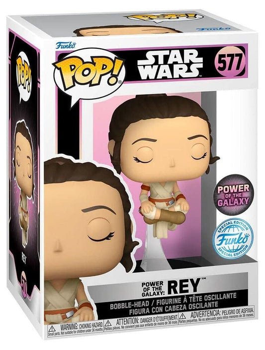 Funko POP! Star Wars: Power of the Galaxy - Rey Skywalker #577