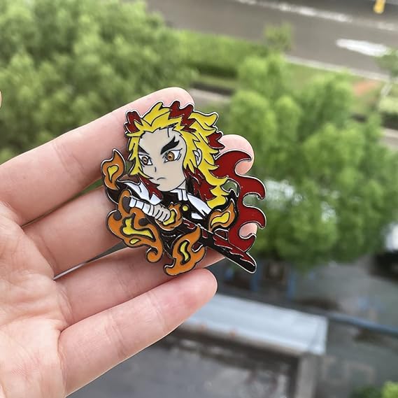 Kyojuro Rengoku Enamel Pin