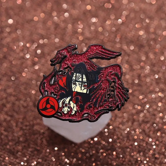 Itachi Uchiha (Glitter) Enamel Pin