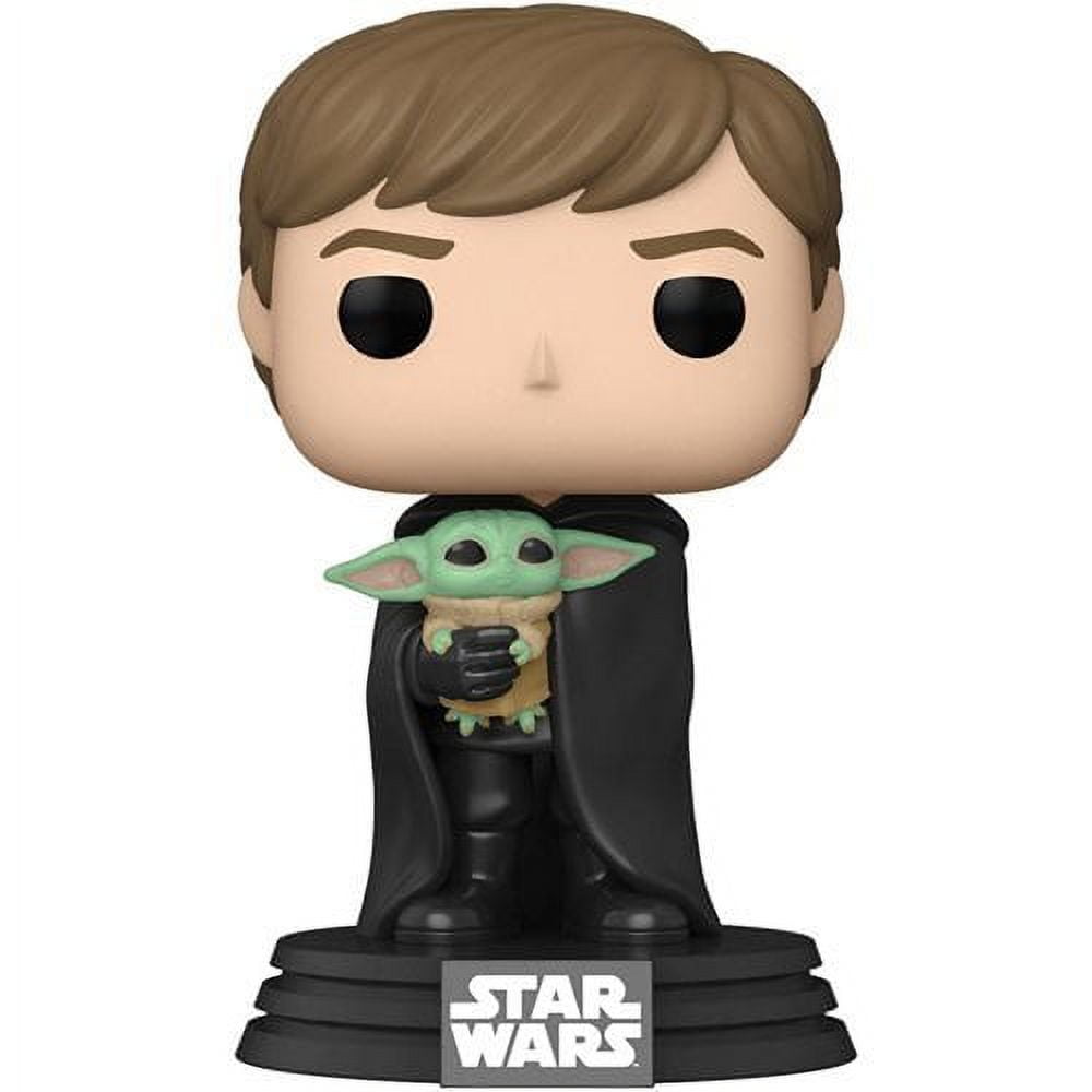 Funko POP! The Mandalorian: Luke Skywalker with Grogu #482