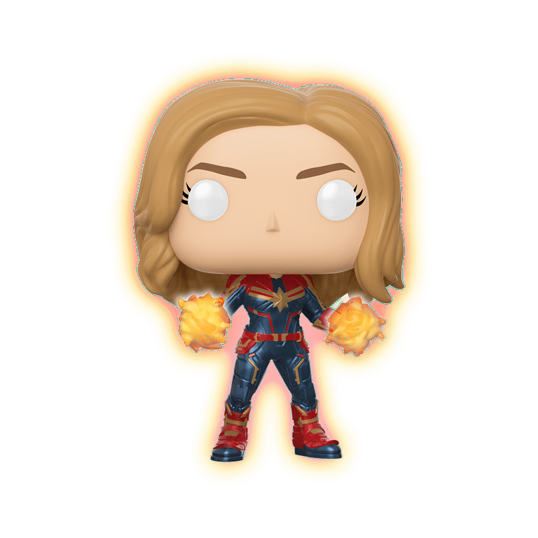 Funko POP! Marvel Captain Marvel - Glowing Hands (Glow-in-the-dark)