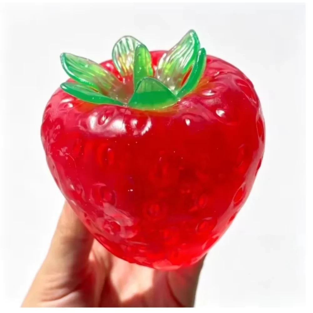 Super Jumbo Strawberry Stress Relief Toy