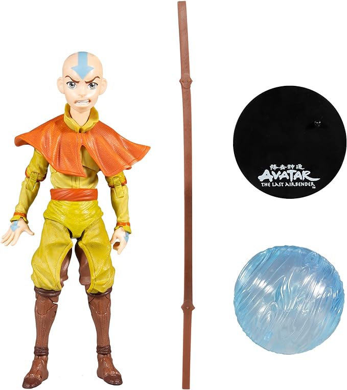 Avatar: The Last Airbender Aang Action Figure with Accessories