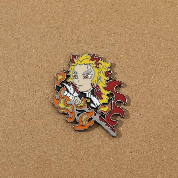 Kyojuro Rengoku Enamel Pin