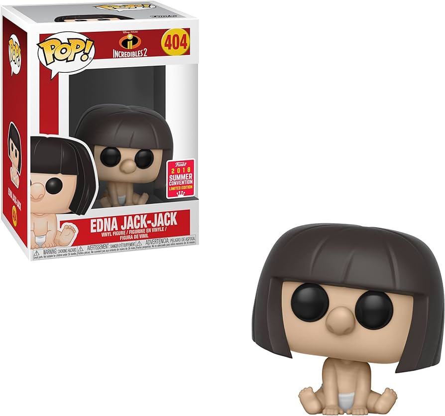 Funko POP! Disney Pixar Incredibles 2 Edna Jack-Jack #404