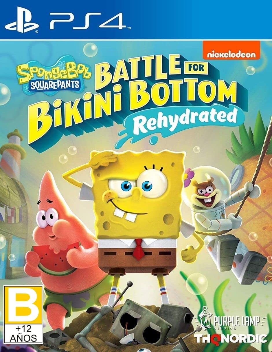 Spongebob SquarePants: Battle For Bikini Bottom Rehydrated - PS4