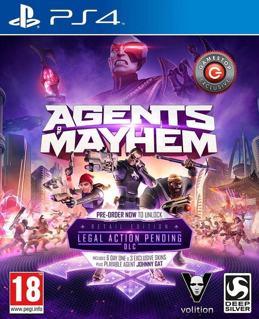 Agents of Mayhem: Day One Edition- PS4