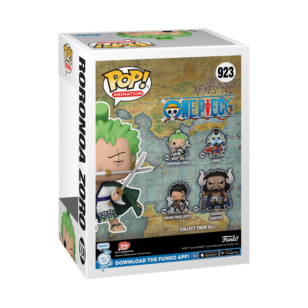 Funko POP! Animation: One Piece - Roronoa Zoro #923