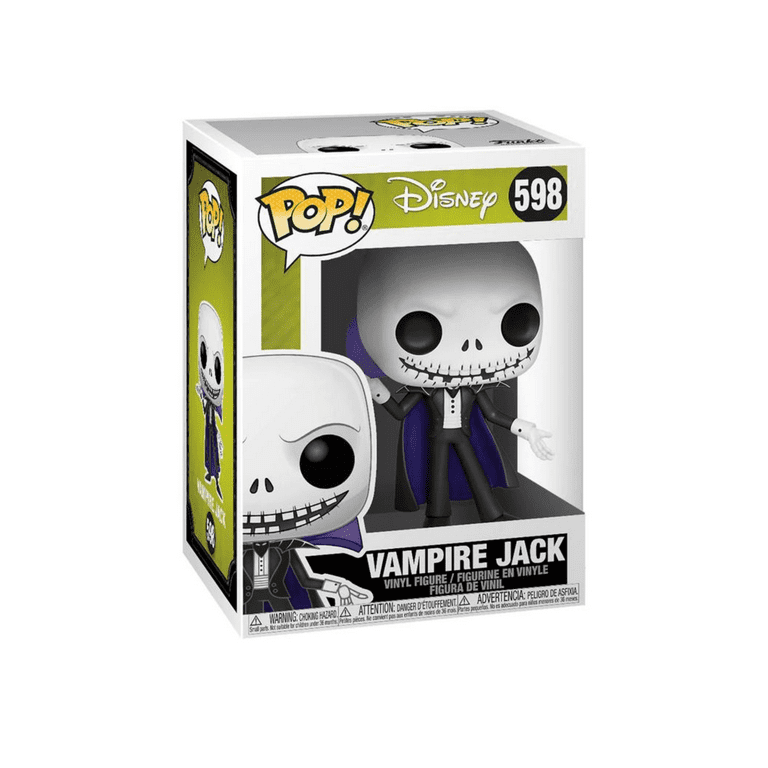 Funko POP! Disney: The Nightmare Before Christmas - Vampire Jack (Blacklight) #598