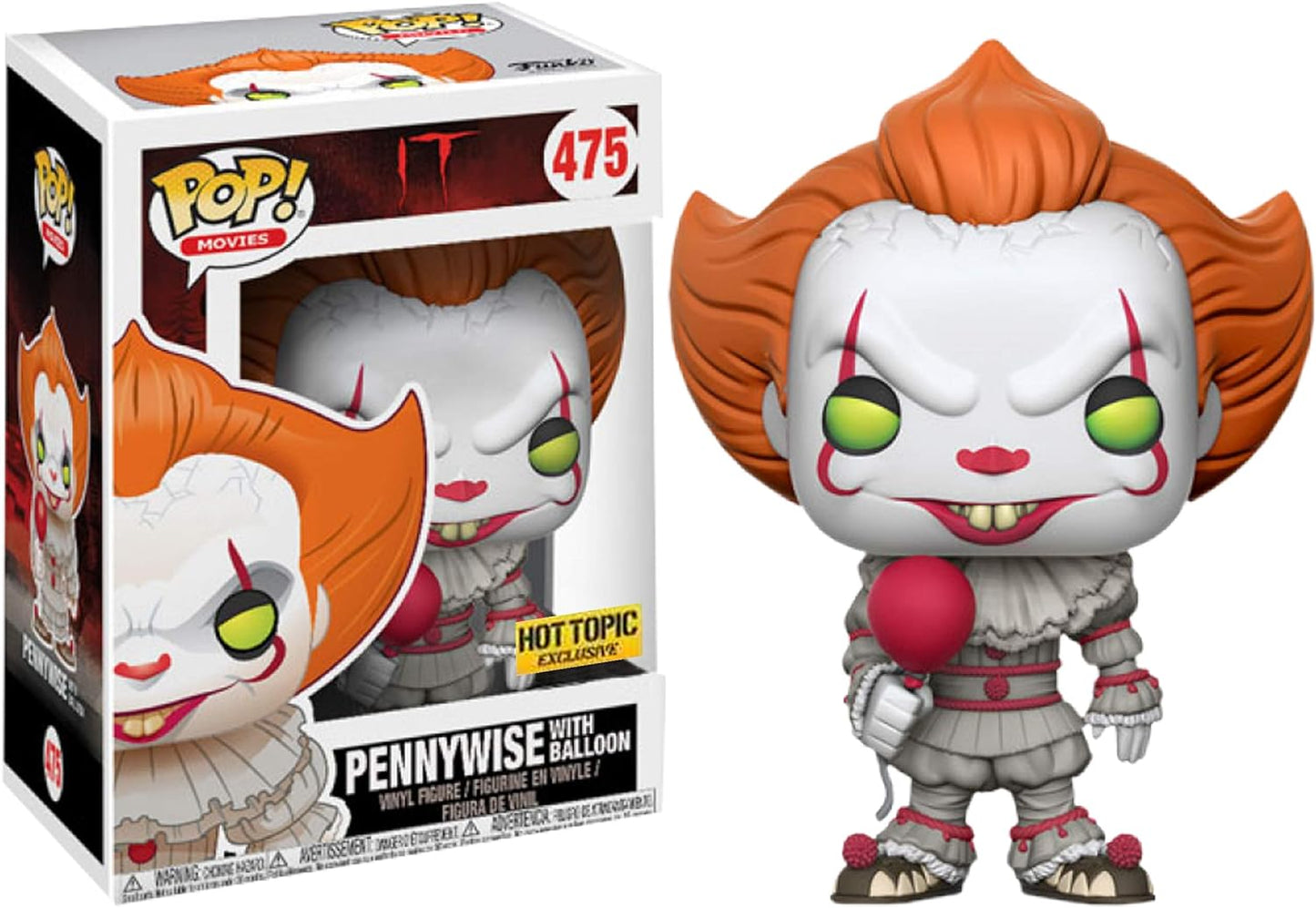 Funko POP! Movies: IT: - Pennywise with Balloon #475