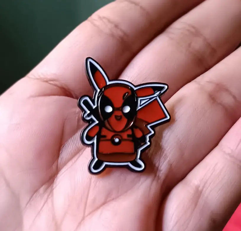 Deadpool x Pikachu Enamel Pin