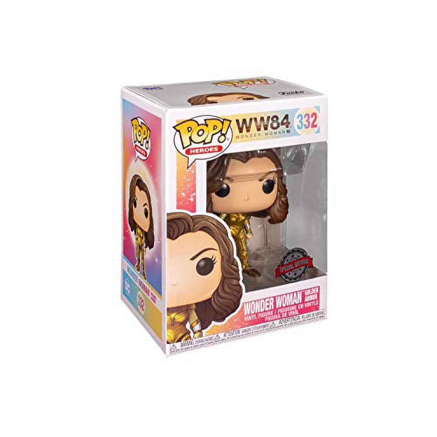 Funko POP! WW84: Wonder Woman Golden Armor #332