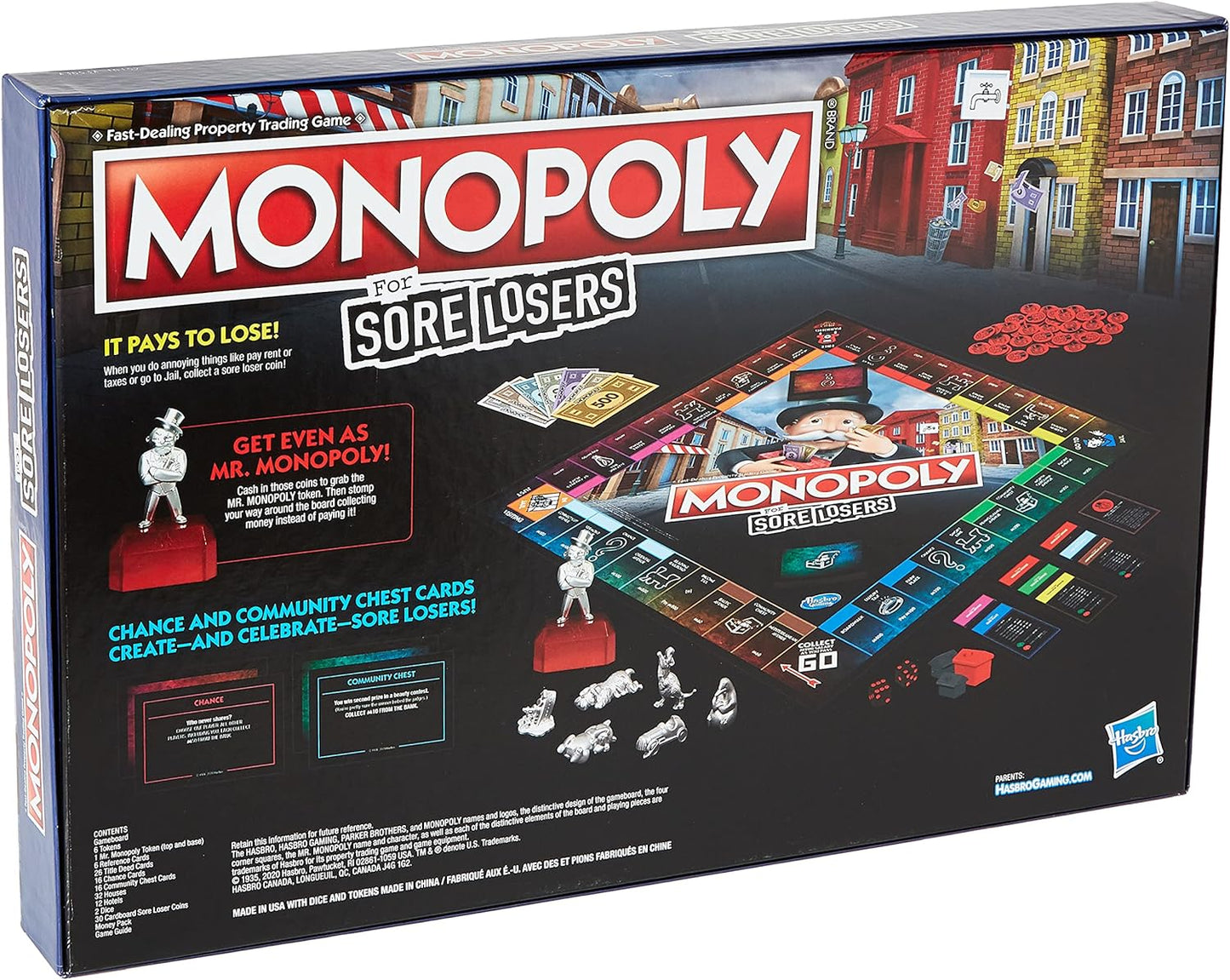 Monopoly For Sore Losers Board Game