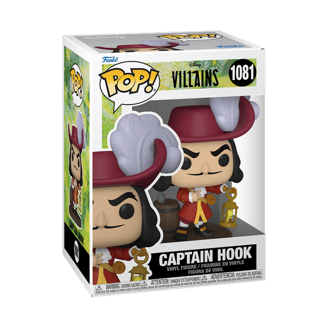 Funko POP! Disney: Disney Villains - Captain Hook #1081