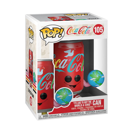 Funko Pop! Coca-Cola - "I'd Like To Buy The World A Coke" Can #105