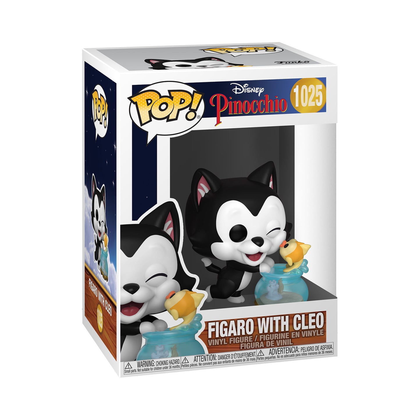 Funko POP! Disney: Pinocchio - Figaro with Cleo #1025