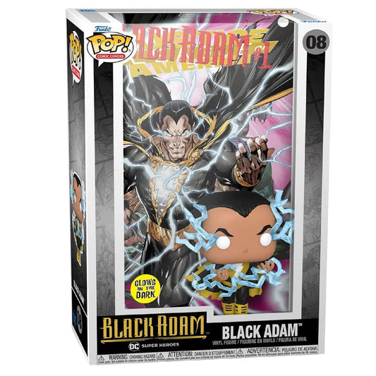Funko Pop! Comic Cover: DC Comics - Black Adam (Glow in the Dark) #08