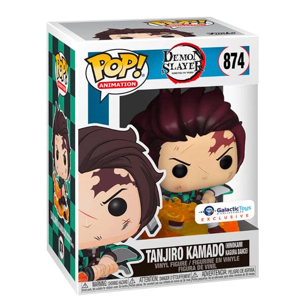 Funko POP! Demon Slayer: Tanjiro Breath Of The Sun #874