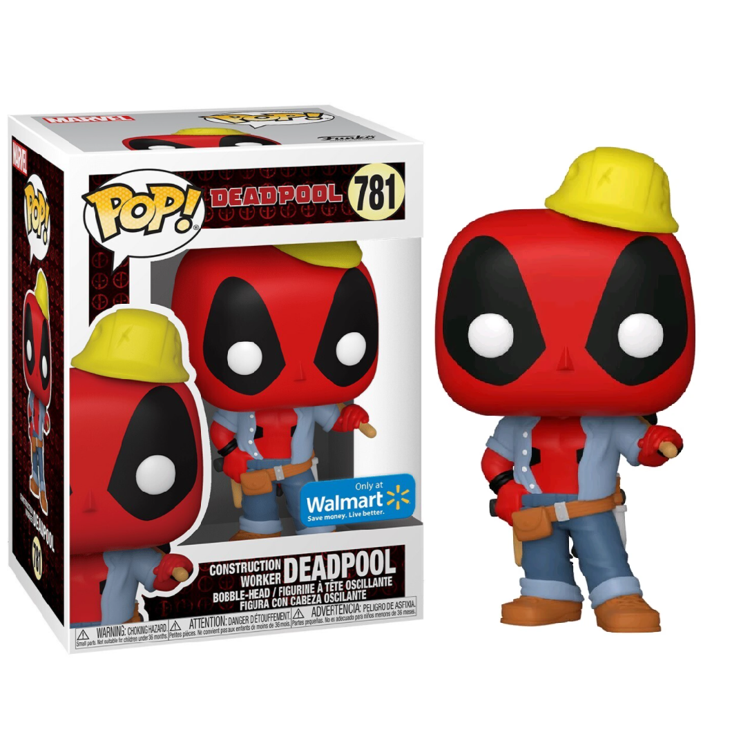 Funko POP! Marvel: Deadpool - Construction Worker Deadpool