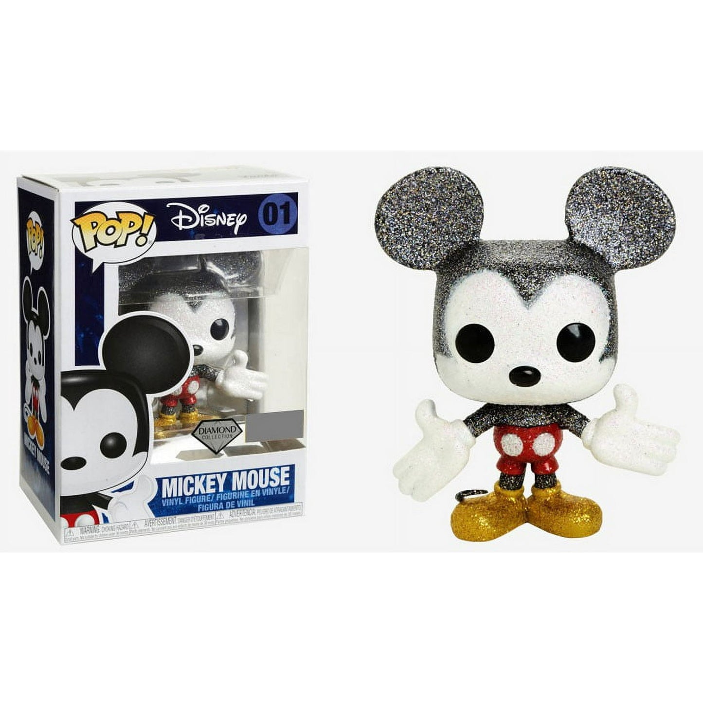 Funko POP! Disney: Mickey Mouse (Diamond Glitter) #01