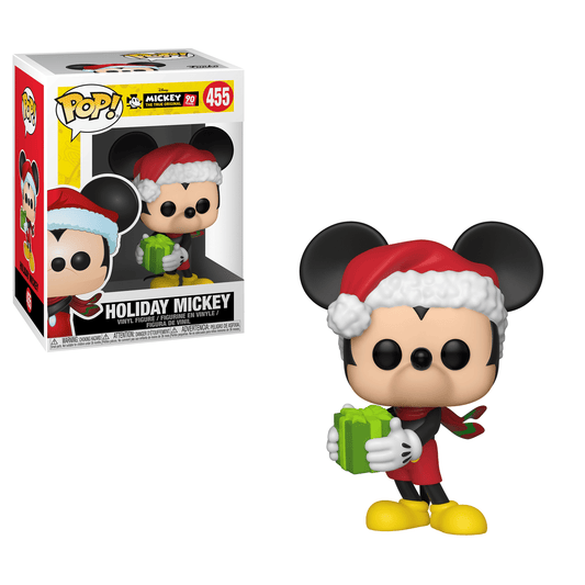 Funko POP! Disney: Mickey's 90th - Holiday Mickey #455