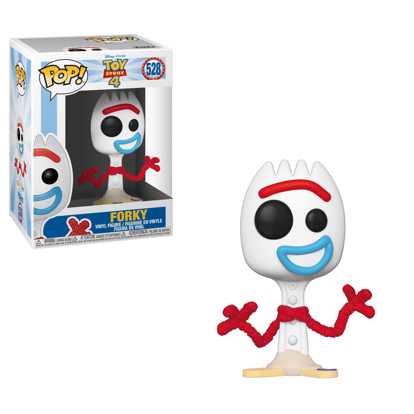 Funko POP! Disney: Toy Story 4 - Forky (Happy) #528